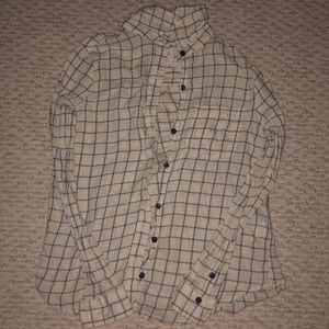 black and white flannel